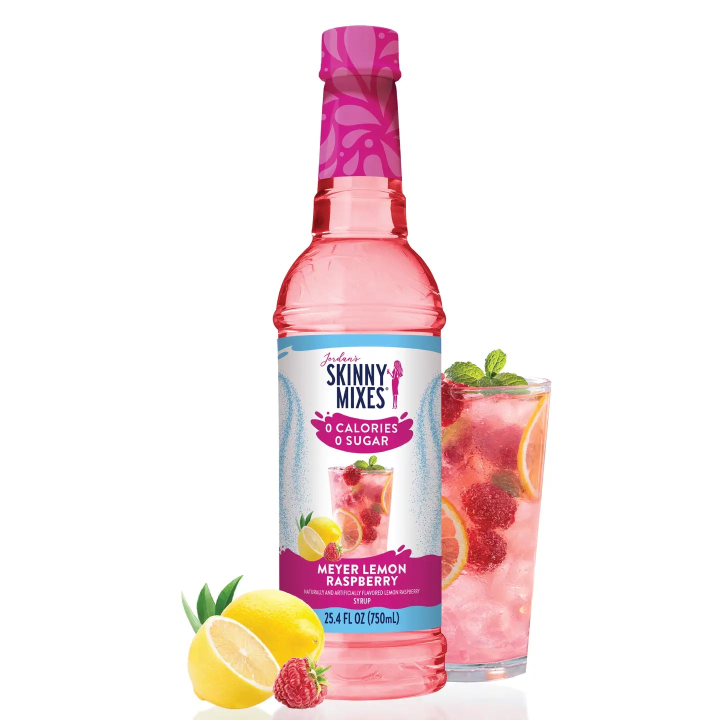Sugar Free Meyer Lemon Raspberry Syrup