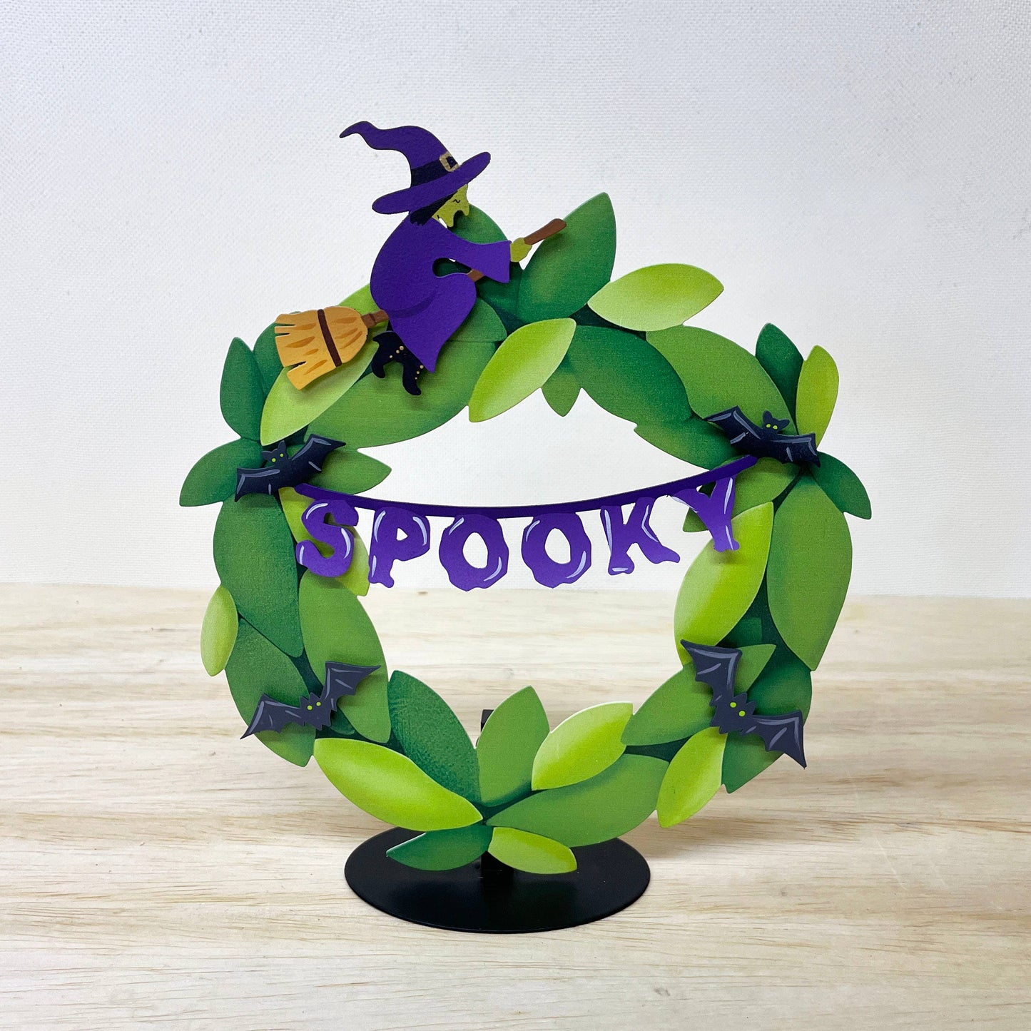 "Spooky" Banner Magnet (6.5"w), Halloween Decor