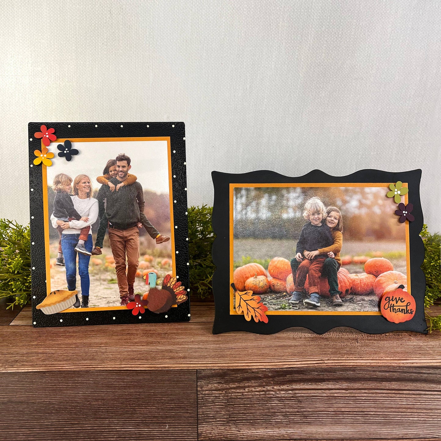 Give Thanks Magnets S/4, Thanksgiving Decor
