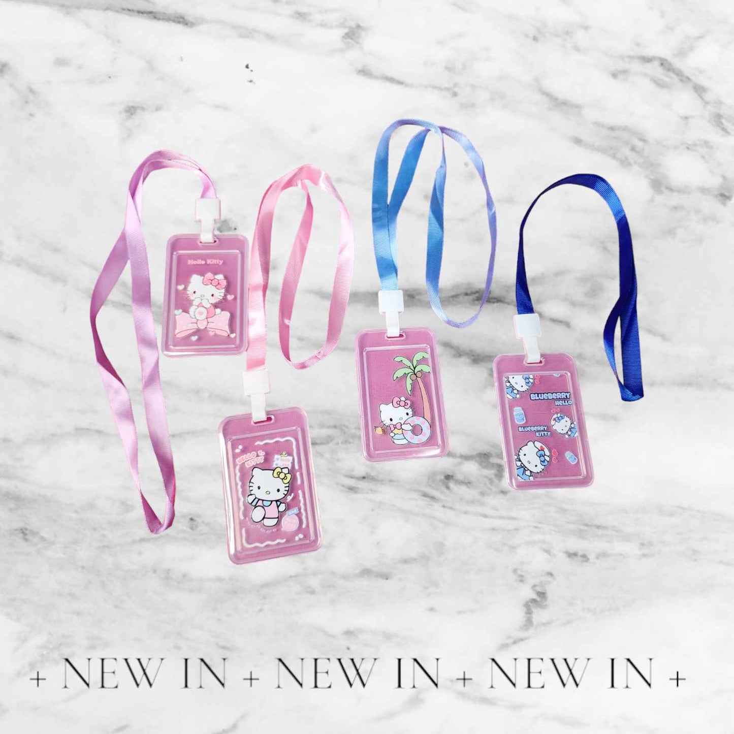 White Kitty Card Holders