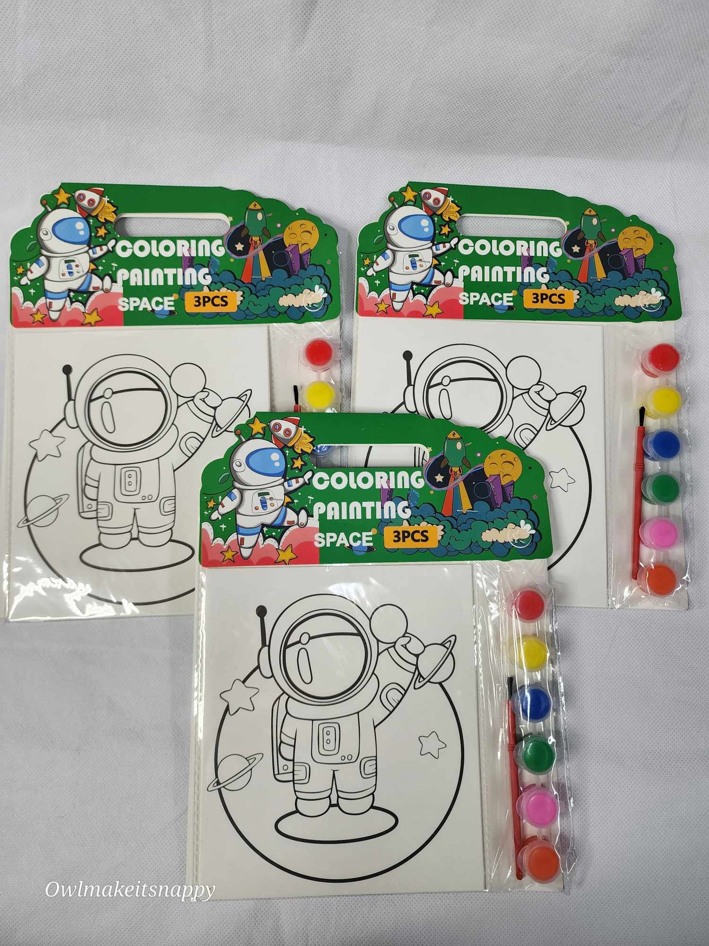 Coloring Painting 3pcs