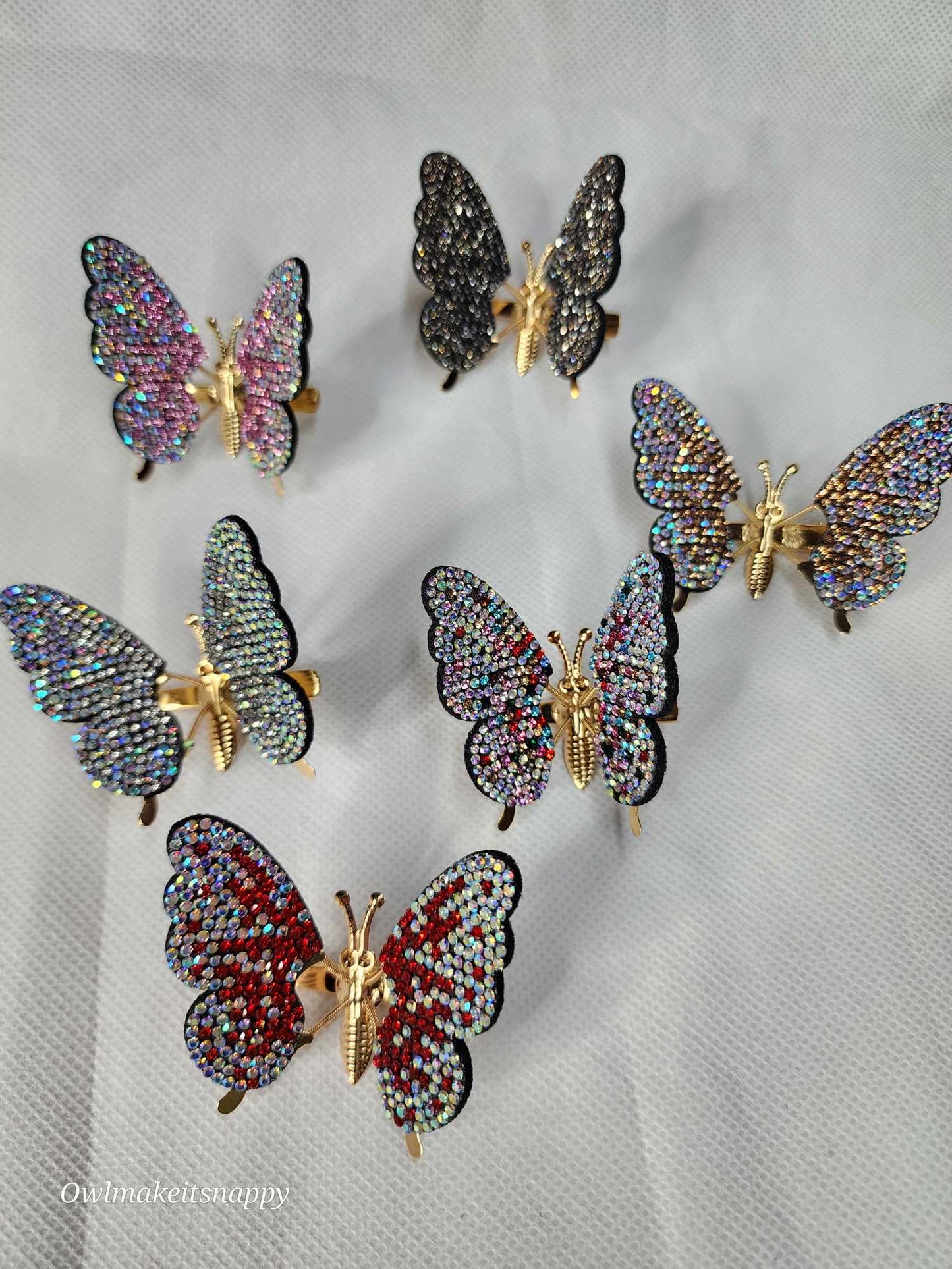 Fluttering Wing Butterfly Hairclip
