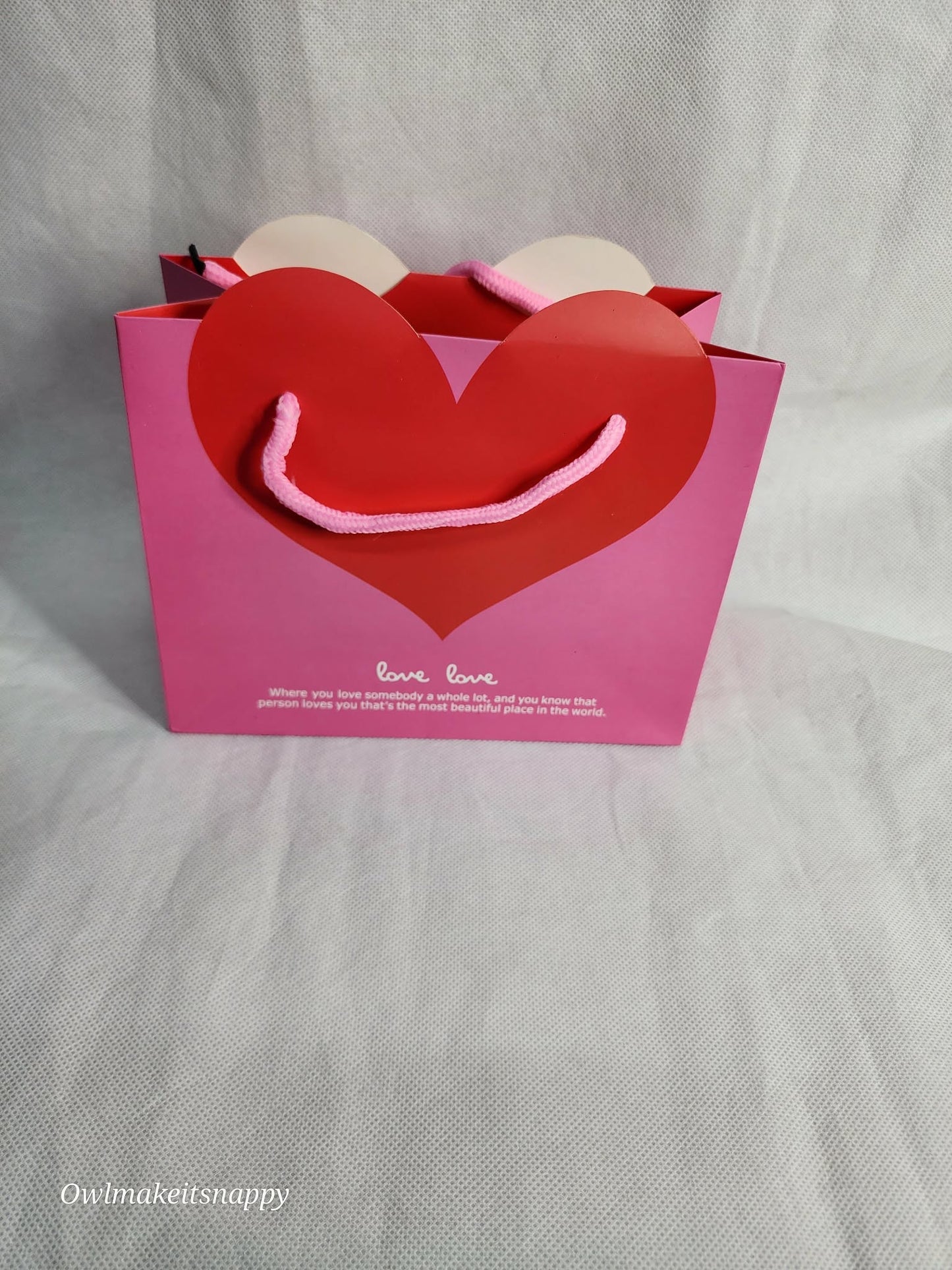 Heart Gift Bag