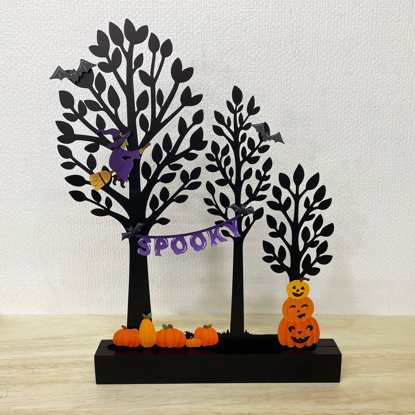 "Spooky" Banner Magnet (6.5"w), Halloween Decor