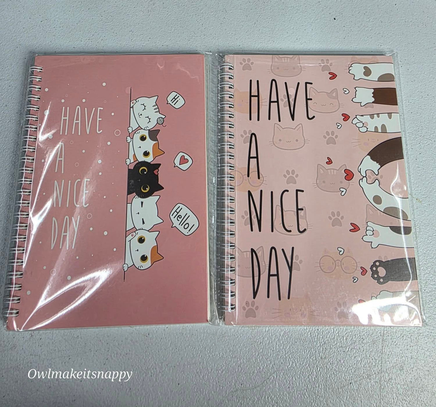Large Notebook Cats