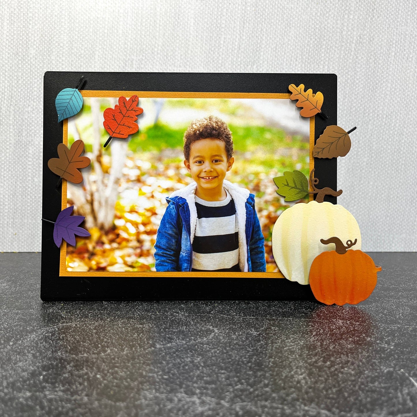 Pumpkin w/ Foldover Magnet, Fall Decor