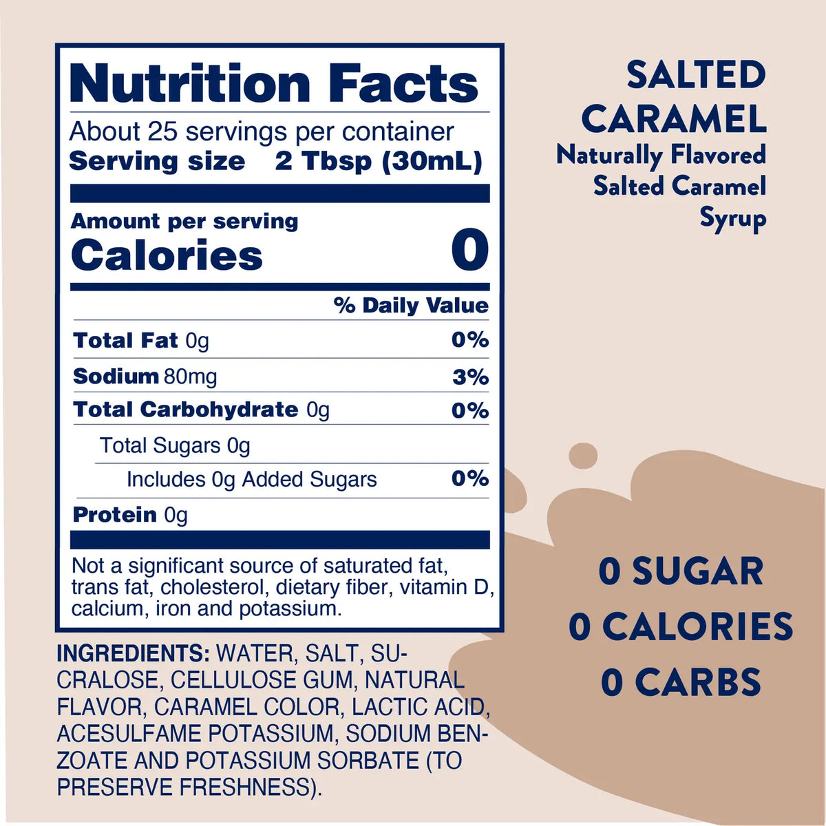 Salted Caramel Syrup