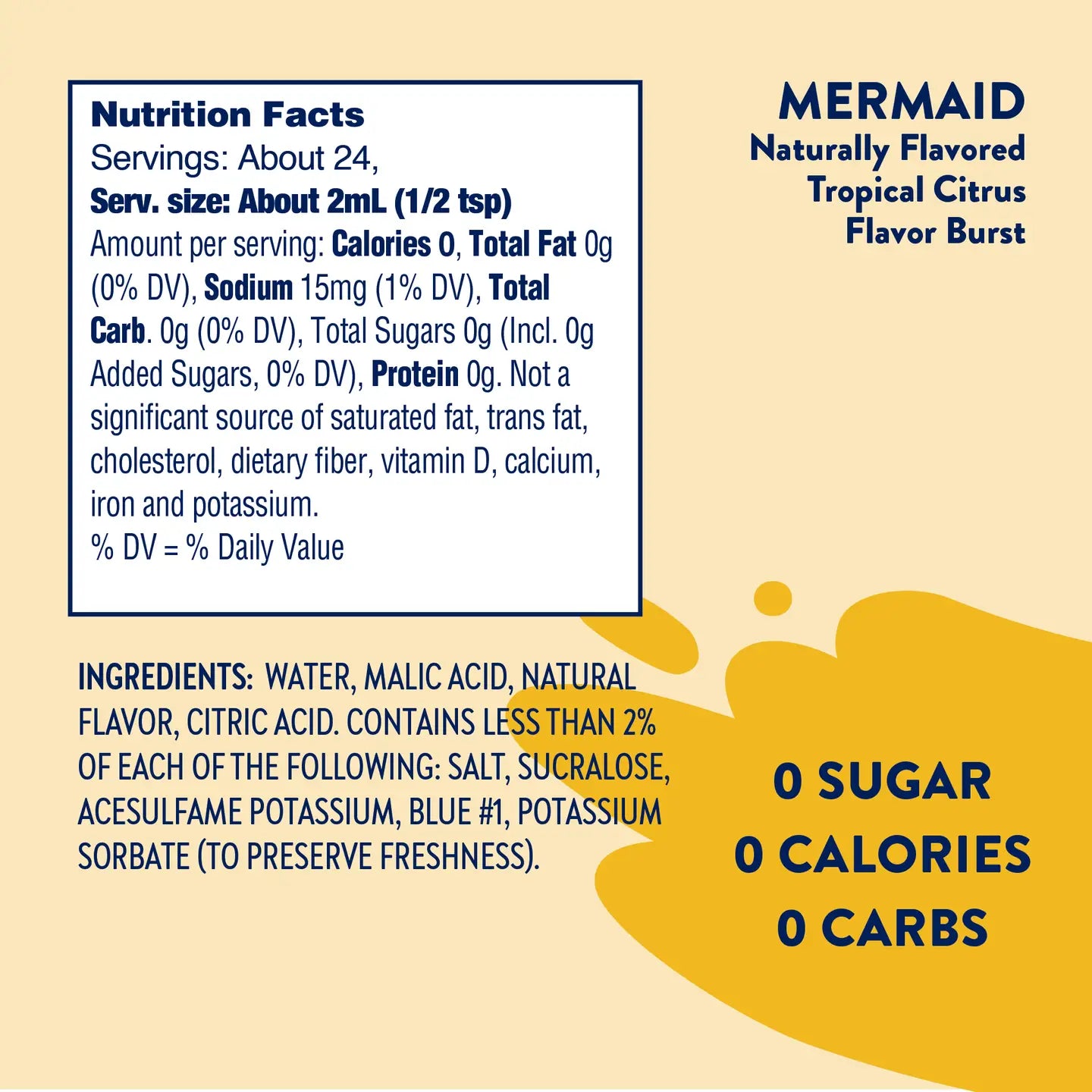 Flavor Burst - Sugar Free Mermaid