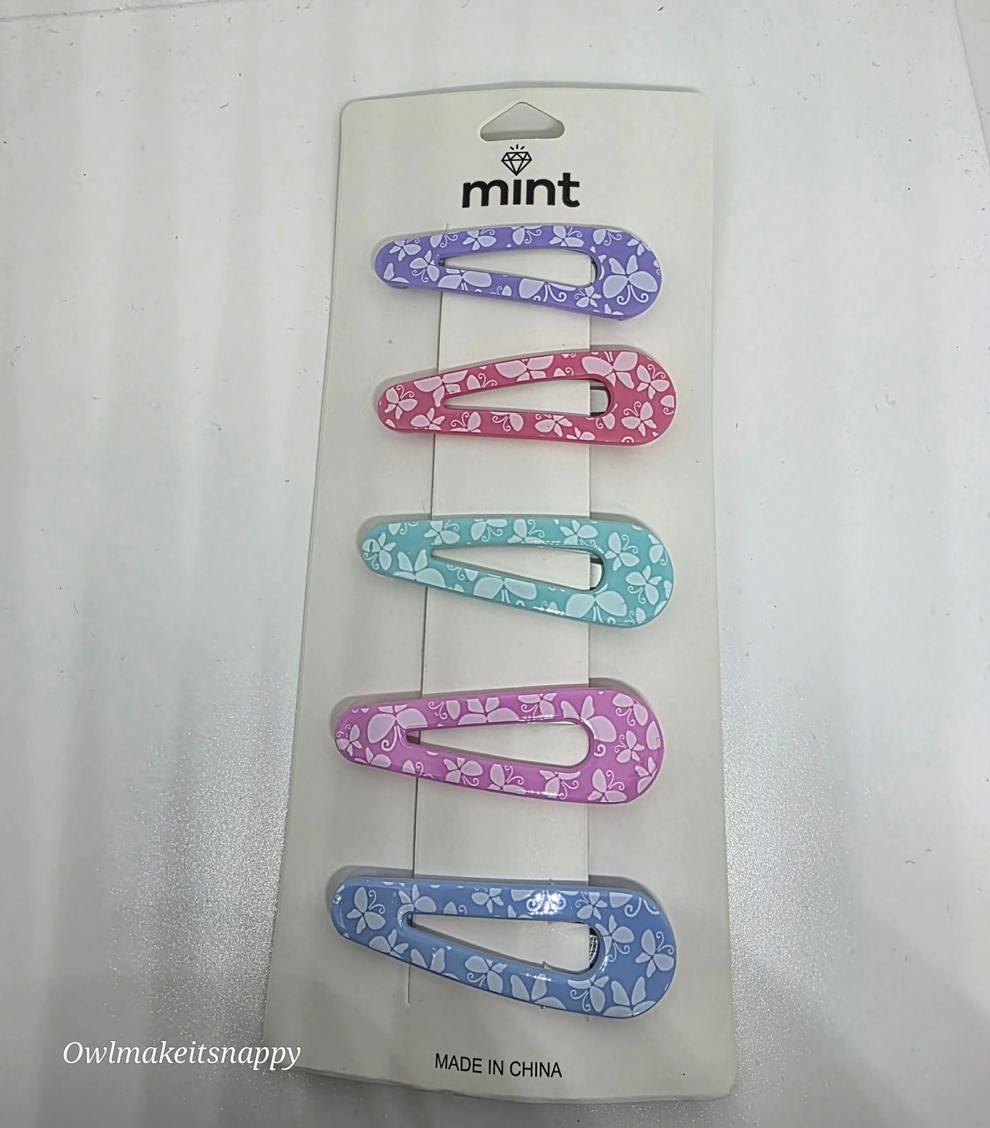 5pc Barrette Clips