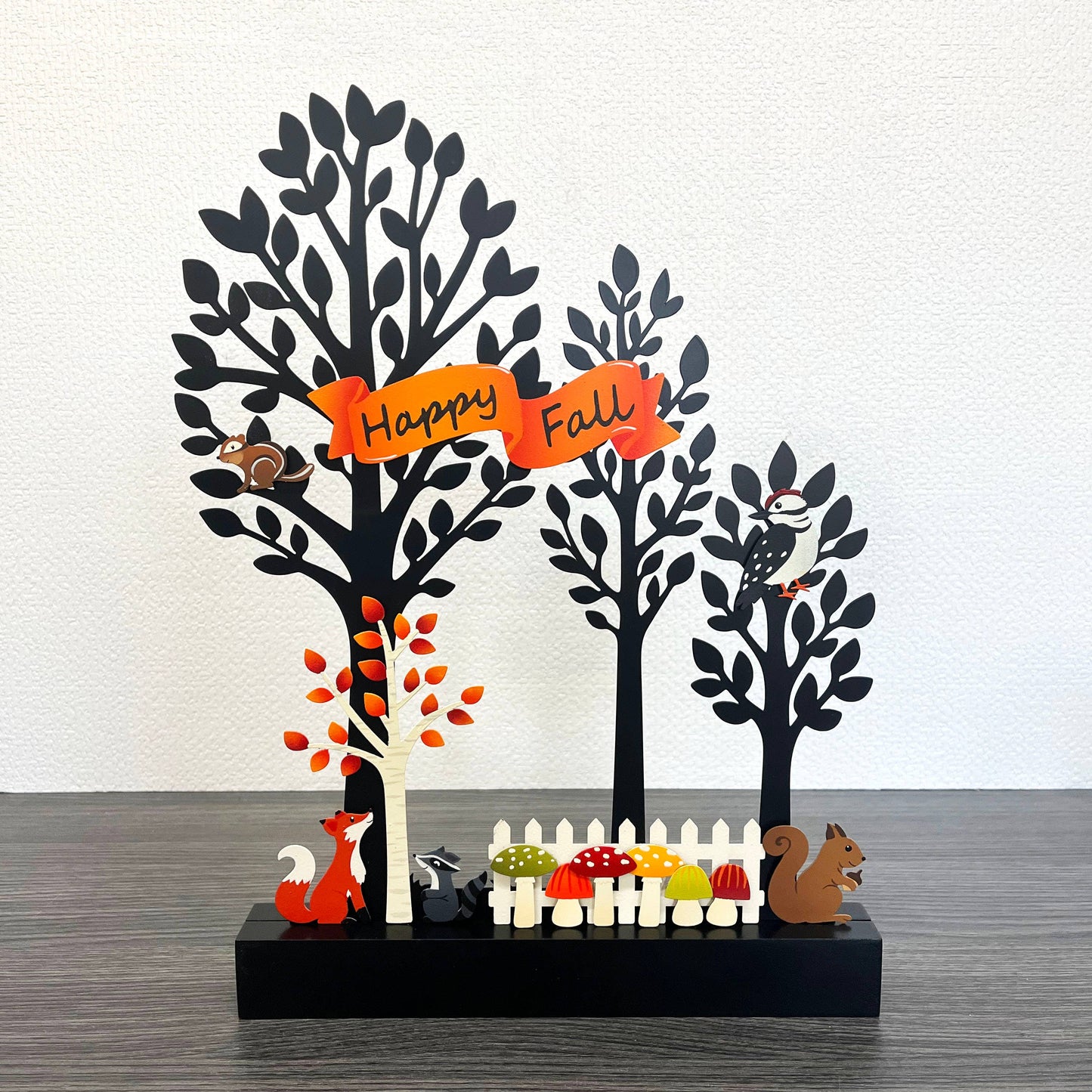 Fall Animal Magnets S/3