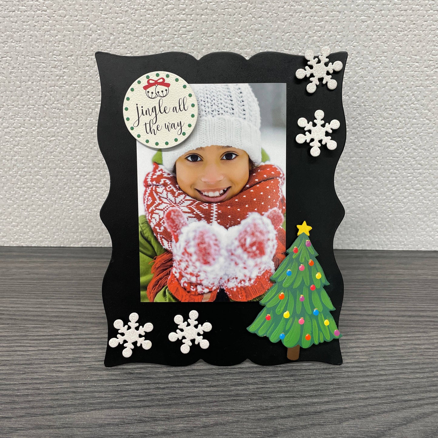 Christmas Tree w/ Ornaments Magnet, Holiday Decor