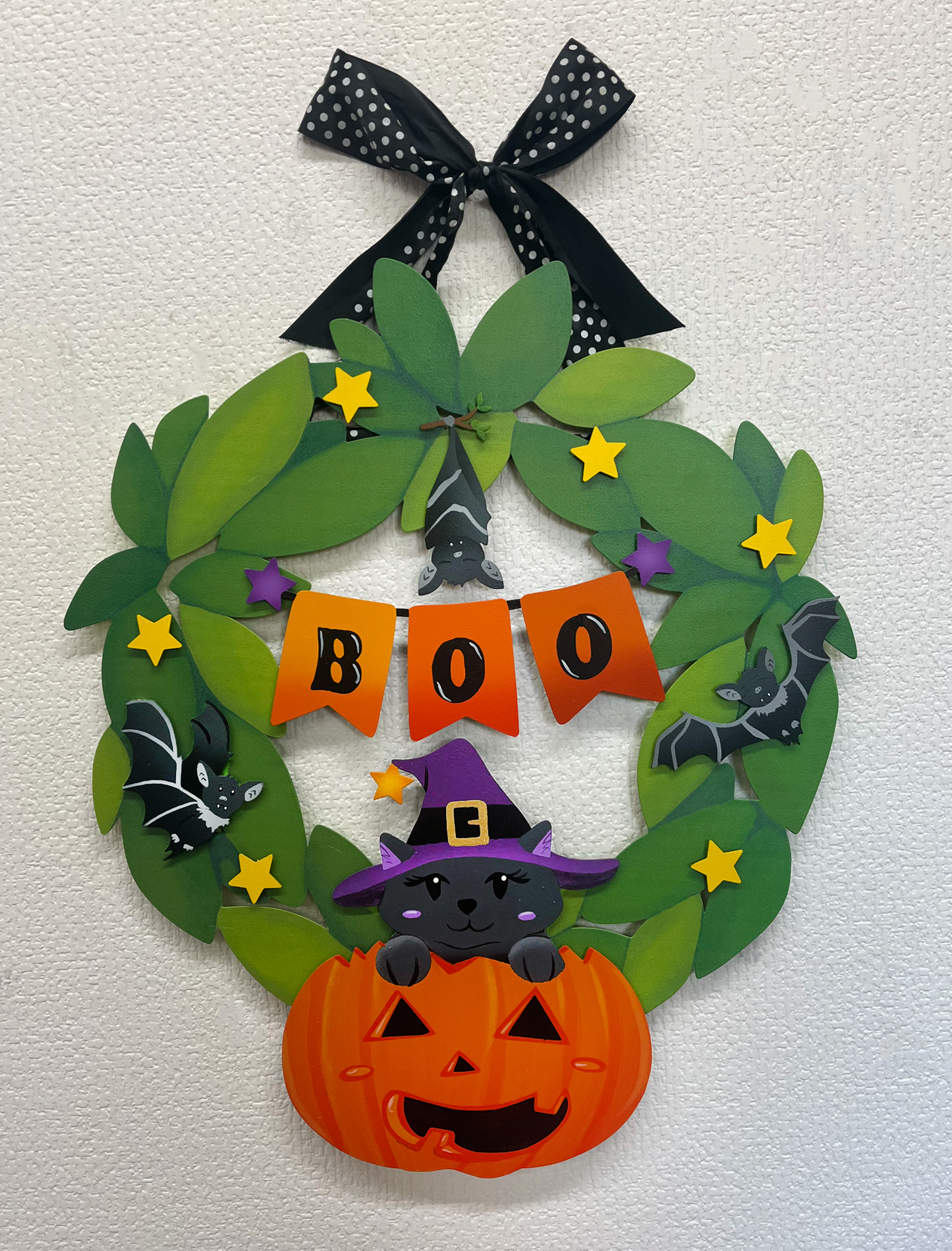Bat Mini Art Pop Magnets S/3, Halloween Cute & Spooky Decor