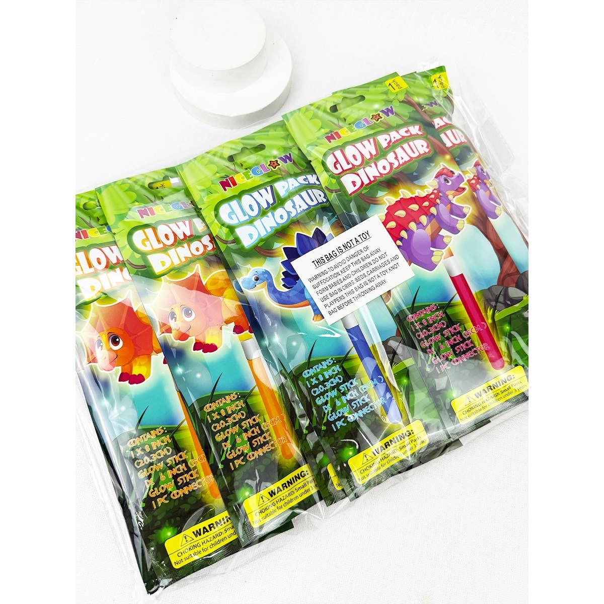 Glow in Dark Dino Stick