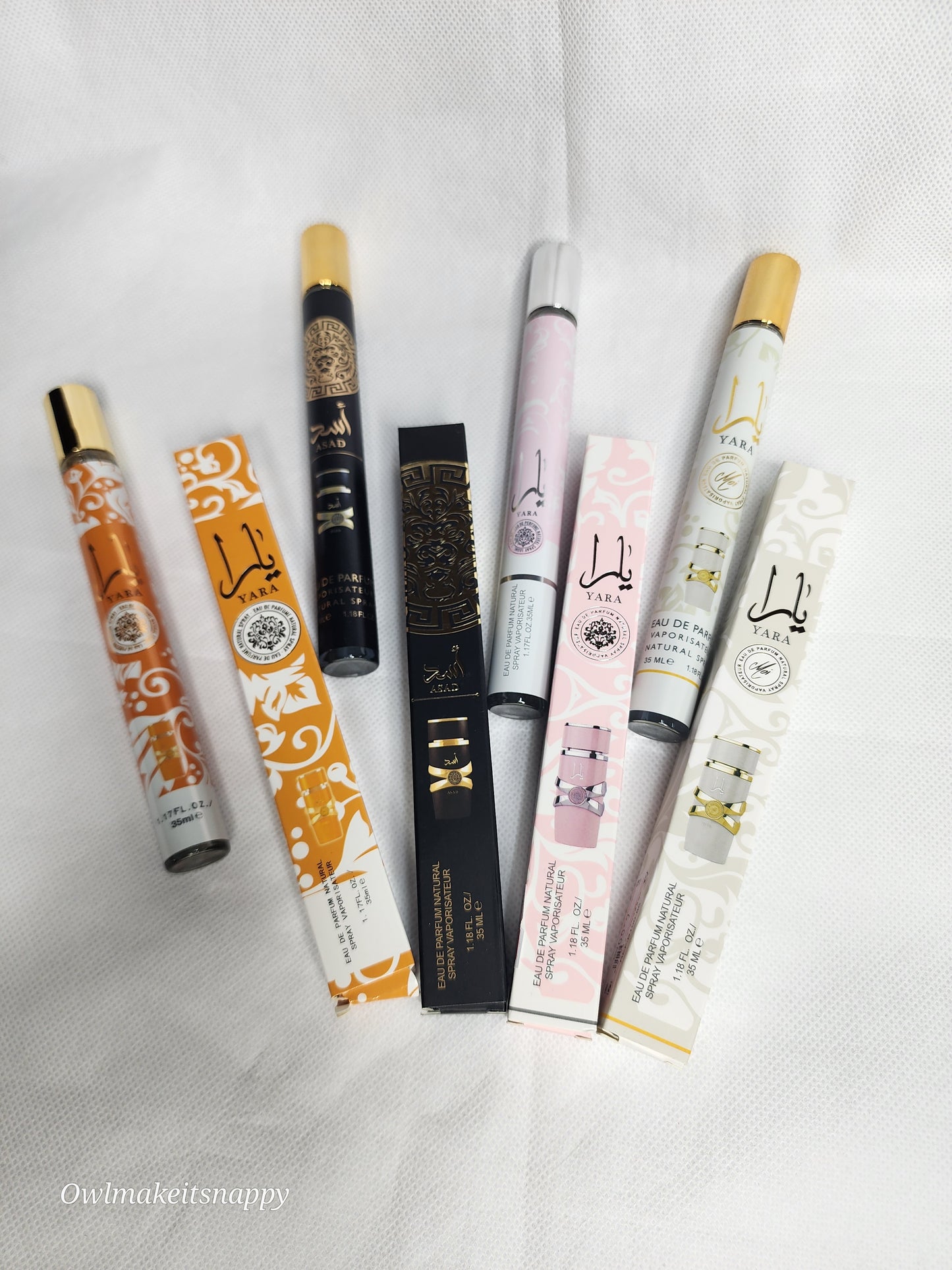 Yara travel perfumes