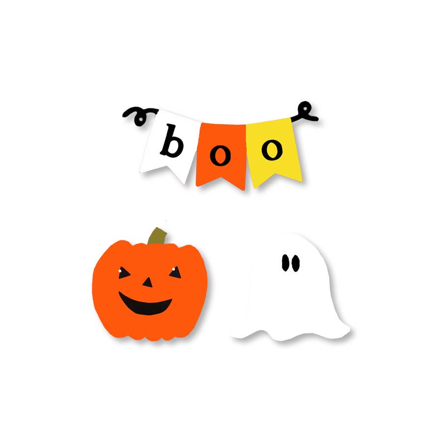 Halloween Magnets S/3, Halloween Decor