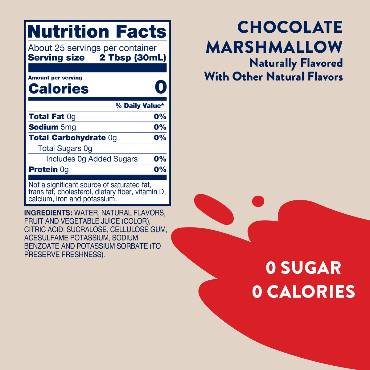 Sugar Free Chocolate Marshmallow