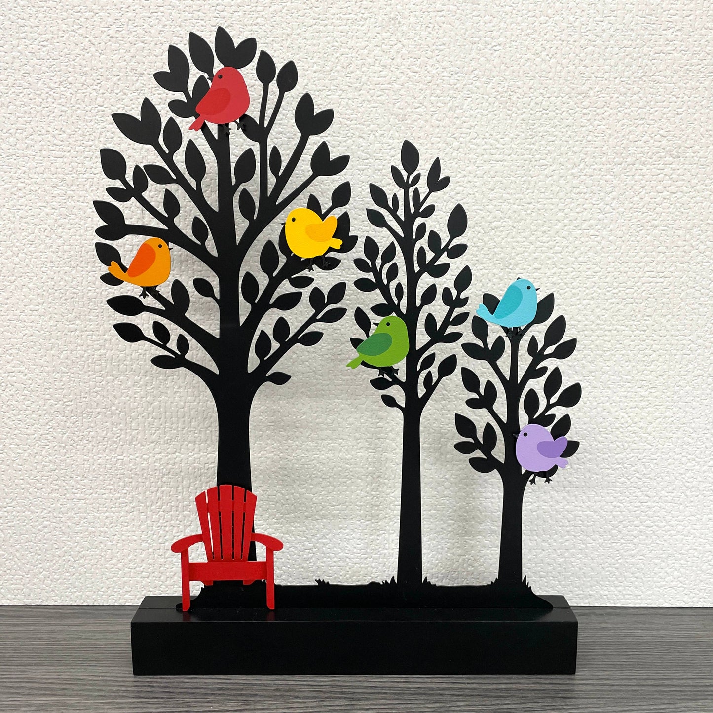 Everyday Tree Magnetic Decor w/ Wood Base, Home Decor