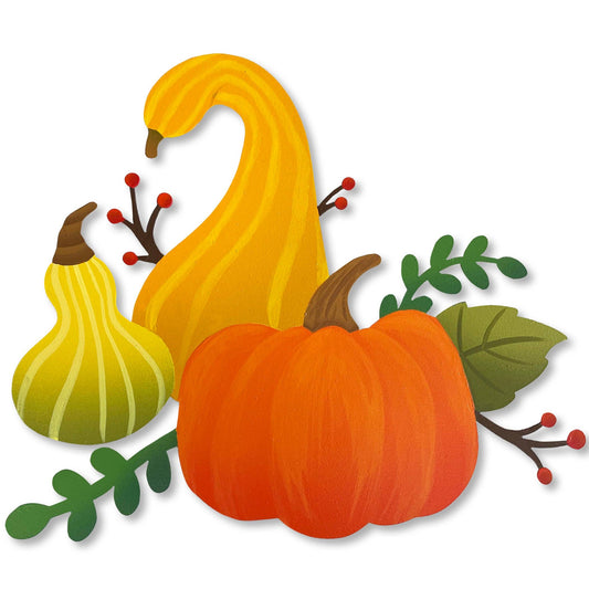 Fall Gourd Magnetic Art Pop, Harvest Decor