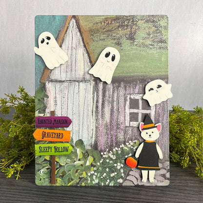 Spooky Signpost Magnet