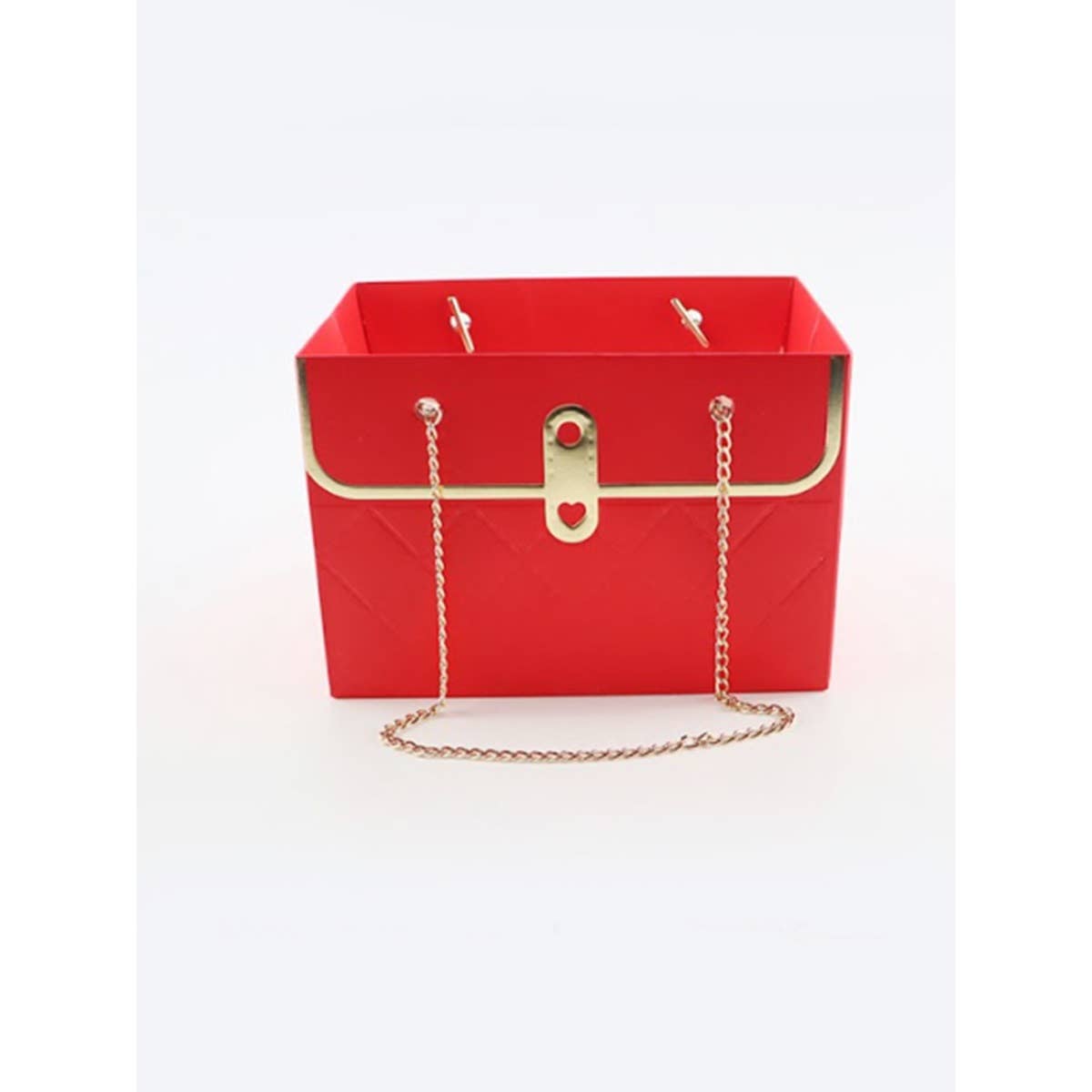 Metal Handle Fancy Handbag Shape Gift Bag