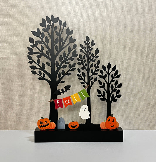 Everyday Tree Magnetic Decor w/ Wood Base, Home Decor