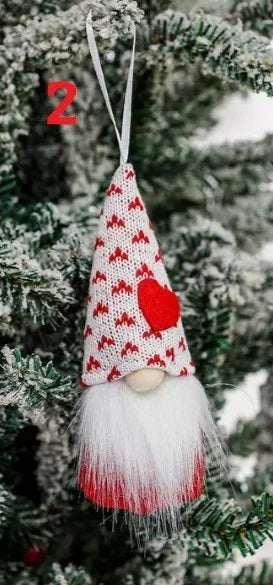 Valentine Gnome Ornaments