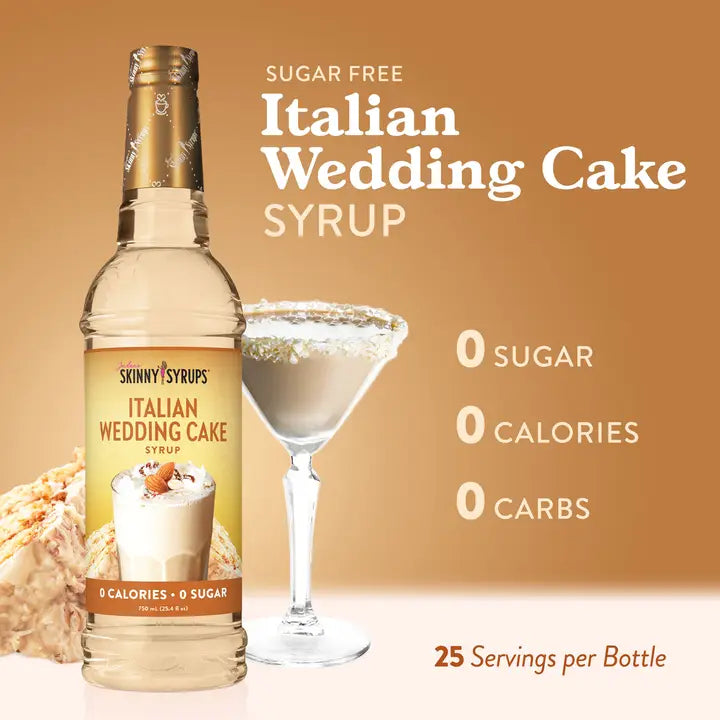 Sugar Free Italian Wedding Cake Syrup