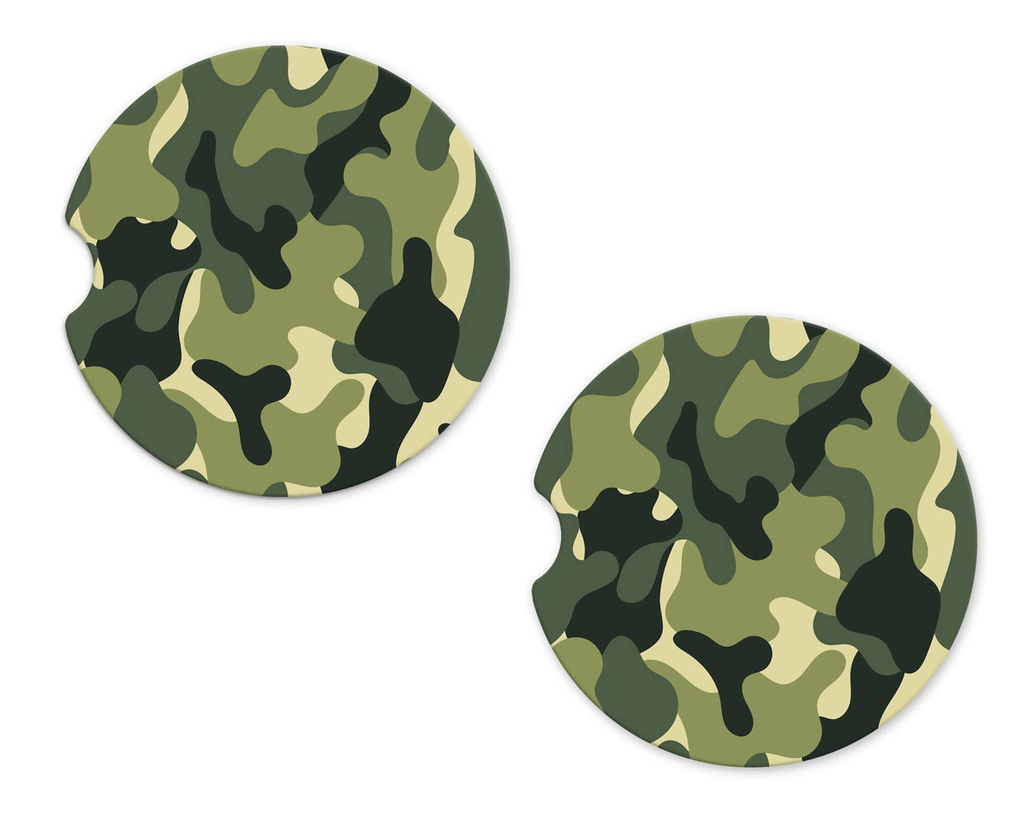 Car Coasters - Camo