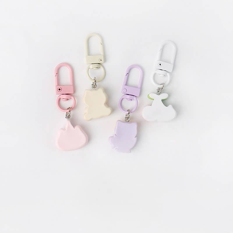 Cute And Funny Cat Keychain