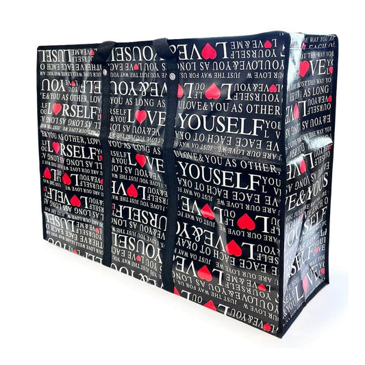 Love You Jumbo Extra Large Shopping Bag Storage Laundry Bag