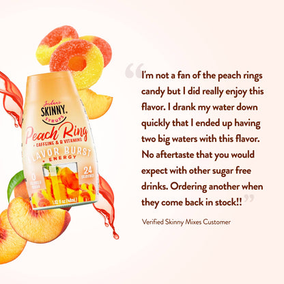 Flavor Burst - Sugar Free Peach Ring + Energy