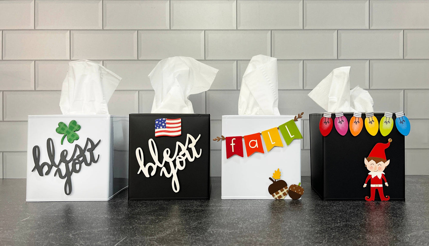 Fall Banner Magnets S/3  (6"w), Fall Decor