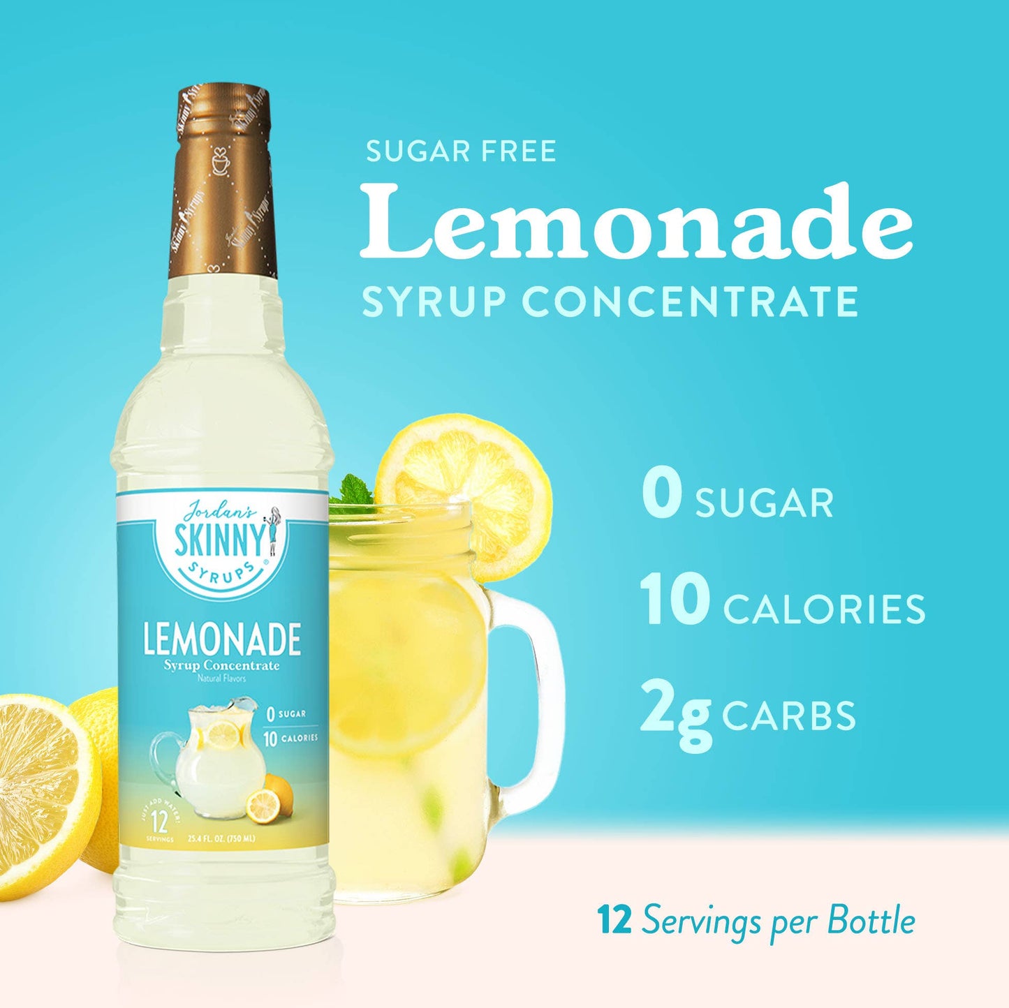 Sugar Free Lemonade Syrup Concentrate