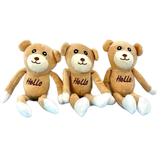 Funny Long Legs Hello Bear Key Chain