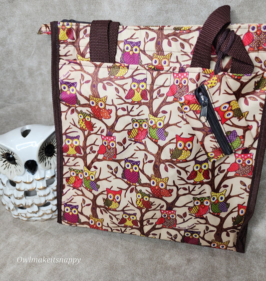 Reusable owl bag