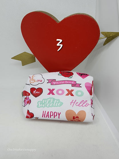 Valentine coin purses