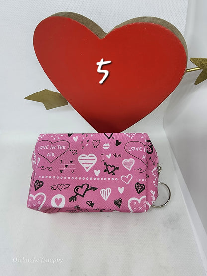 Valentine coin purses