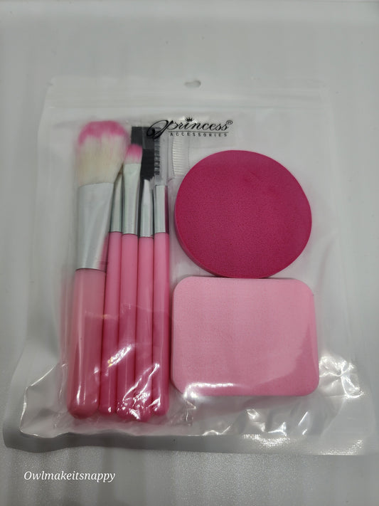 7pc brush & blender set