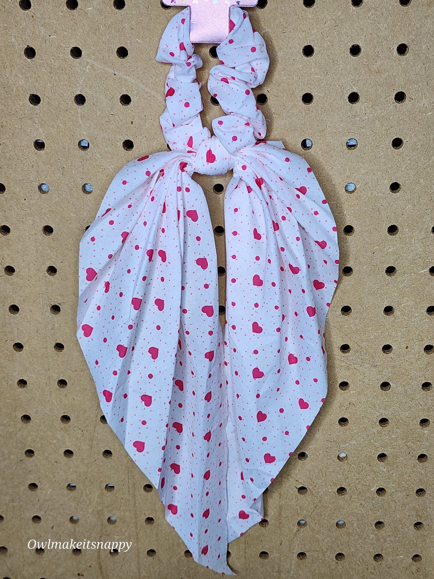 Valentine Scrunchie Scarf