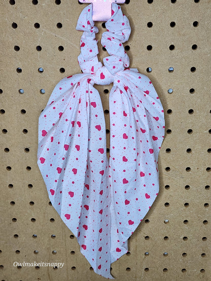 Valentine Scrunchie Scarf