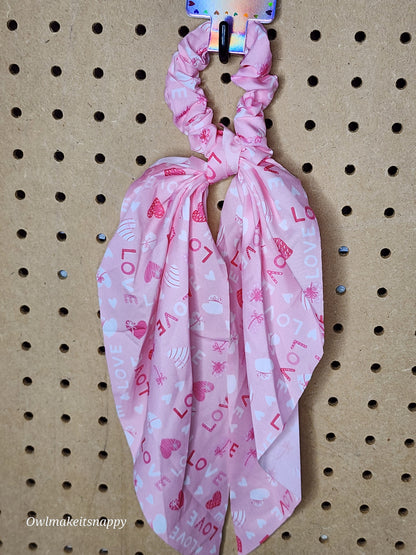 Valentine Scrunchie Scarf