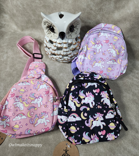 Kids Unicorn Sling Bag