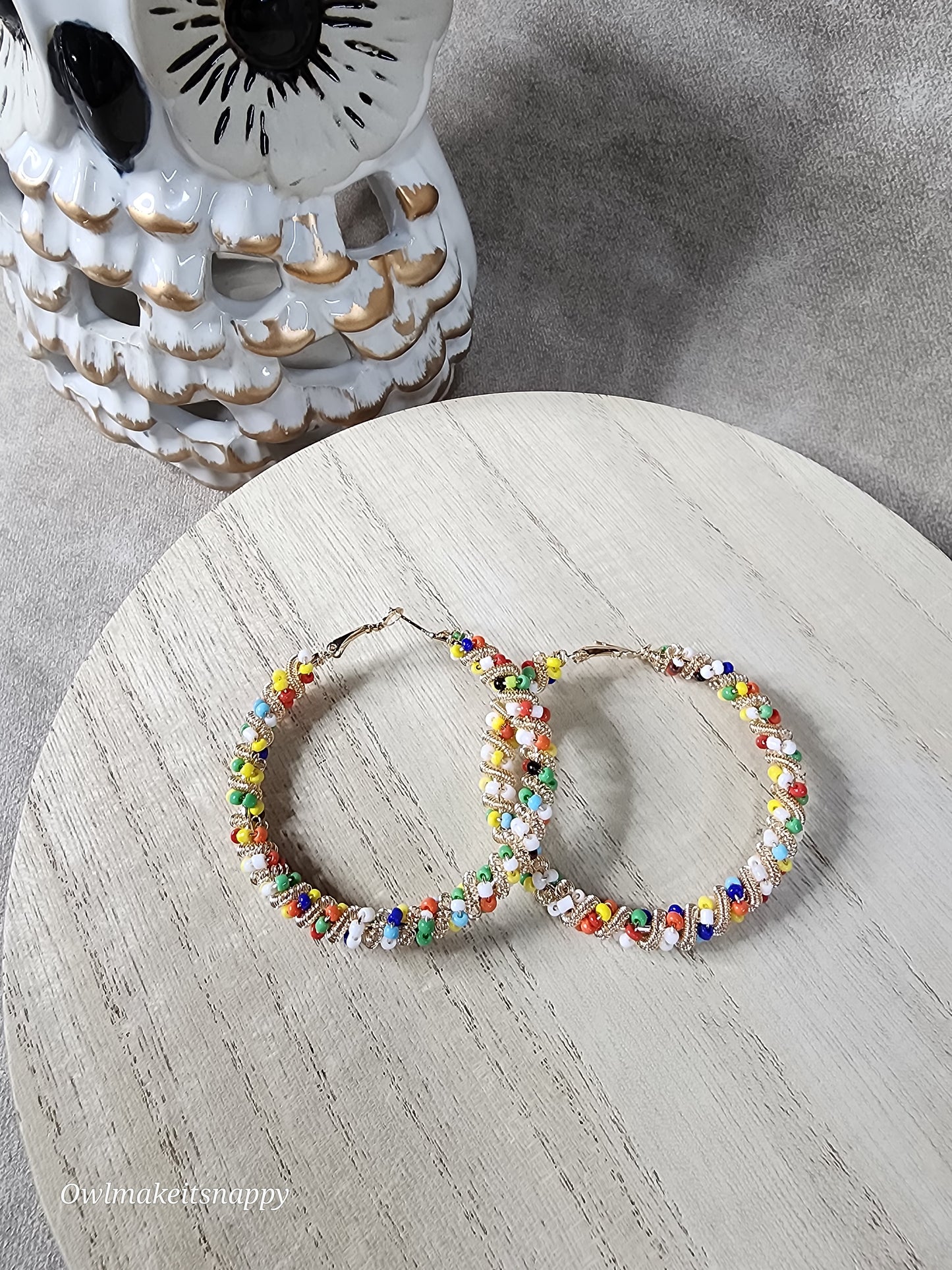 Seabead  Hoop earrings