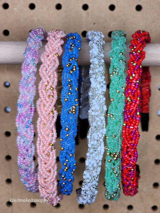 Seed Bead Head Bands