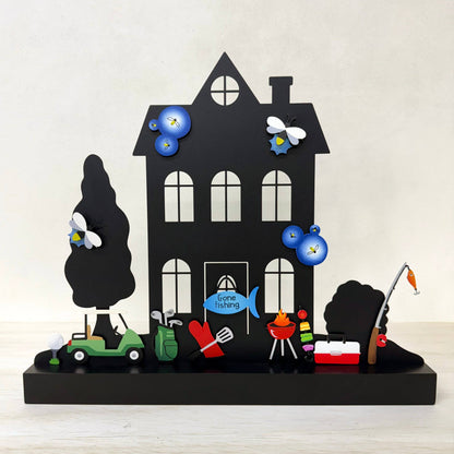 Golfing Magnets S/3