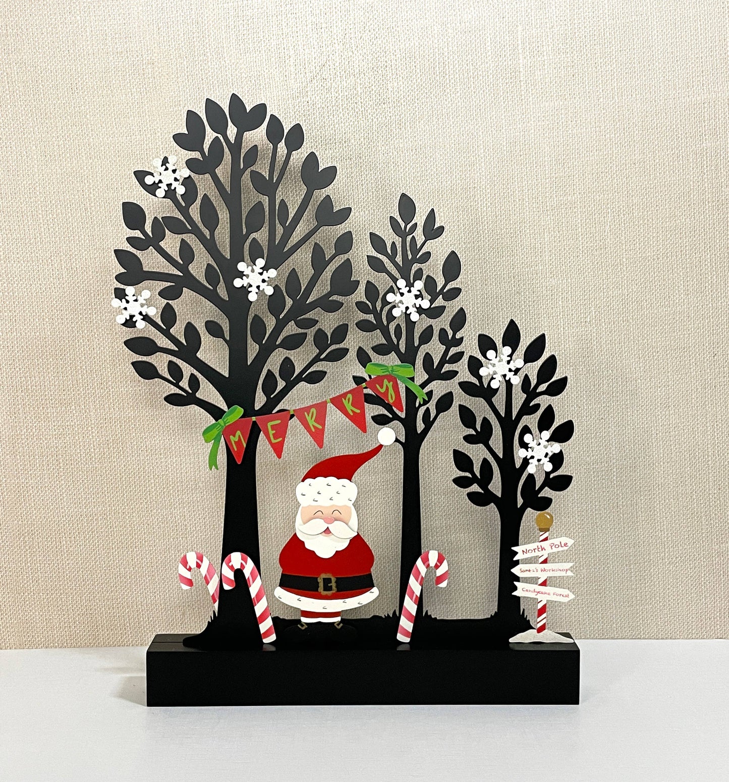 Everyday Tree Magnetic Decor w/ Wood Base, Home Decor