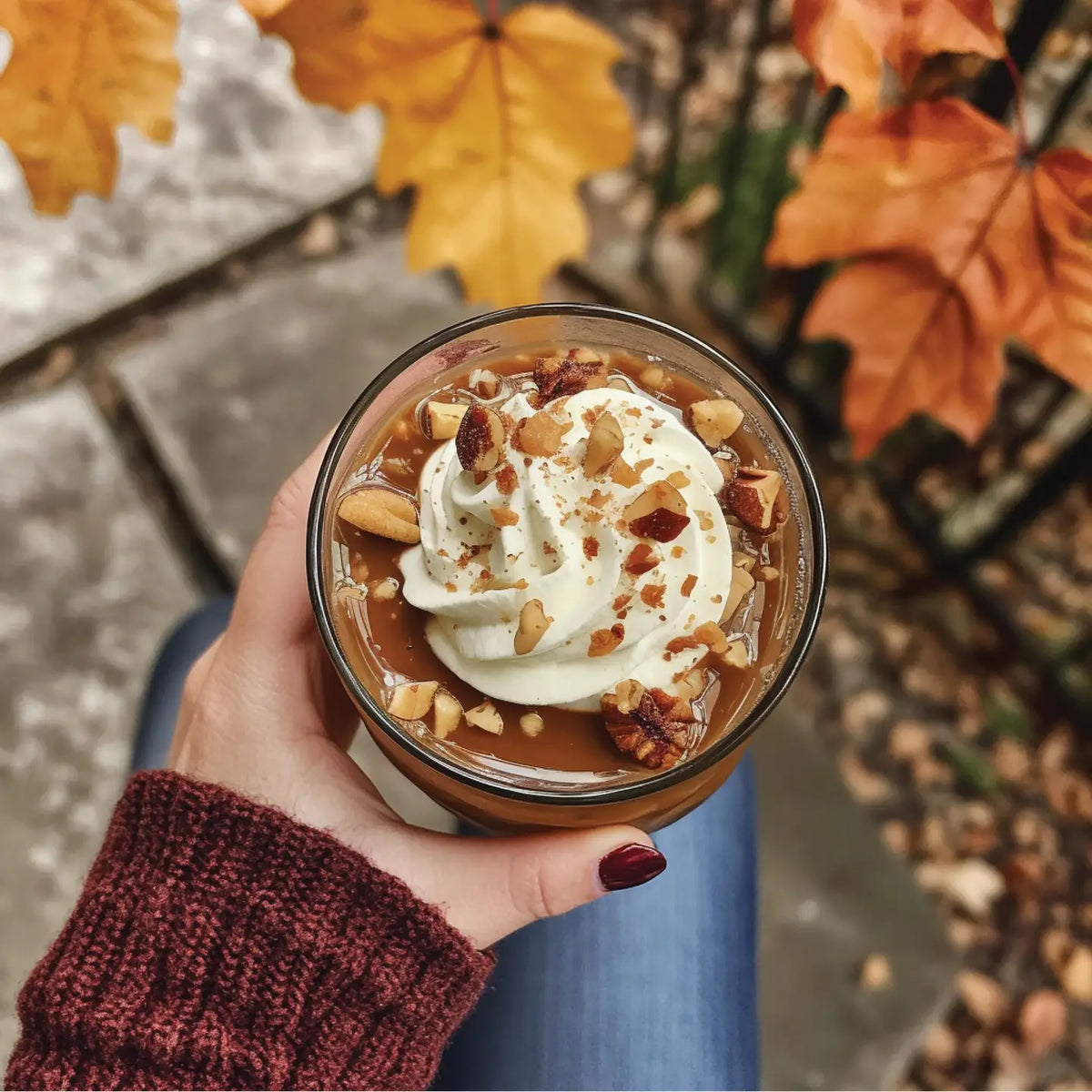 Sugar Free Maple Bourbon Pecan Syrup