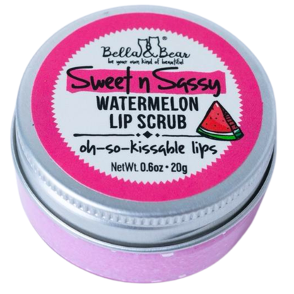 Sweet 'n' Sassy Watermelon Lip Scrub Exfoliator | Lip Care