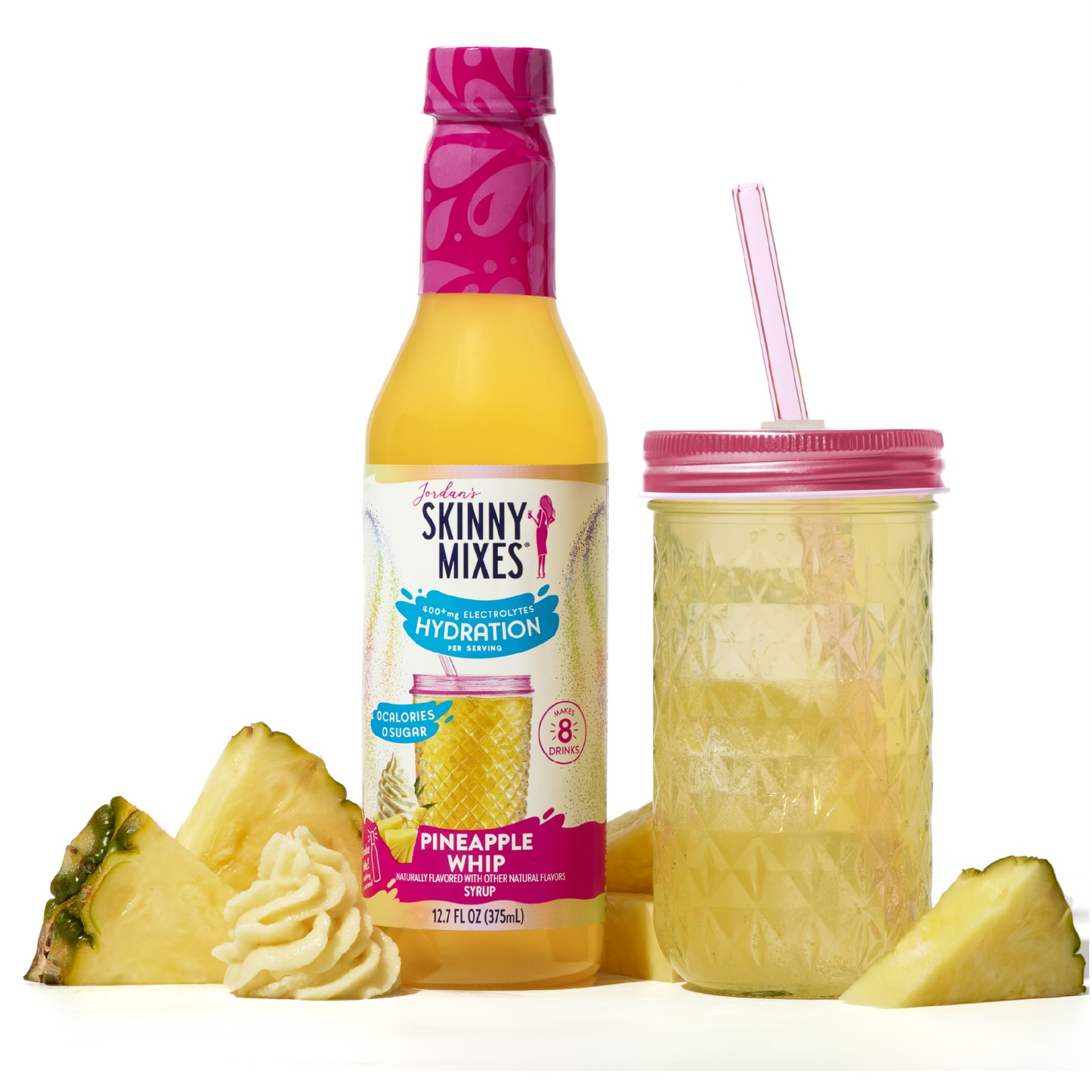 Sugar Free Pineapple Whip Hydration with Electrolytes 375ml