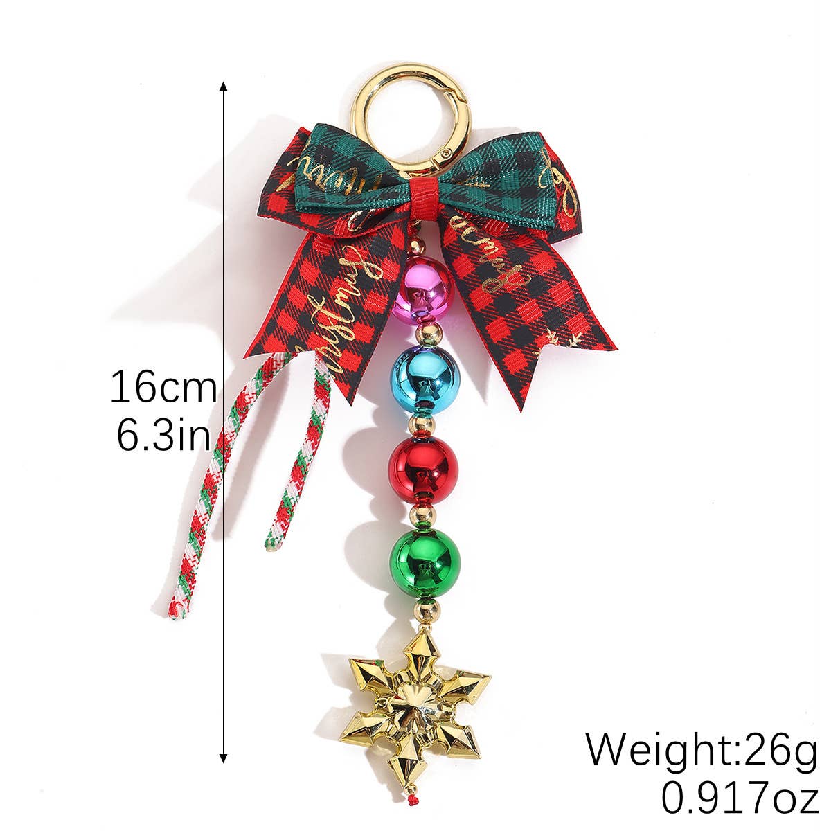 Christmas Atmosphere Keychain Bag Charm